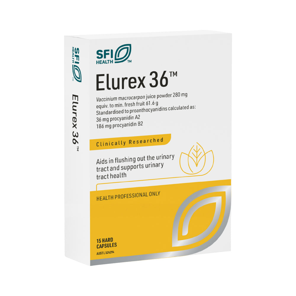 SFI Health Elurex 36 15 Caps