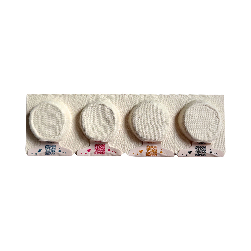 Ohgigi Organic Tooth Powder + Hydroxyapatite Brushpods Mixed 1g X 4pk