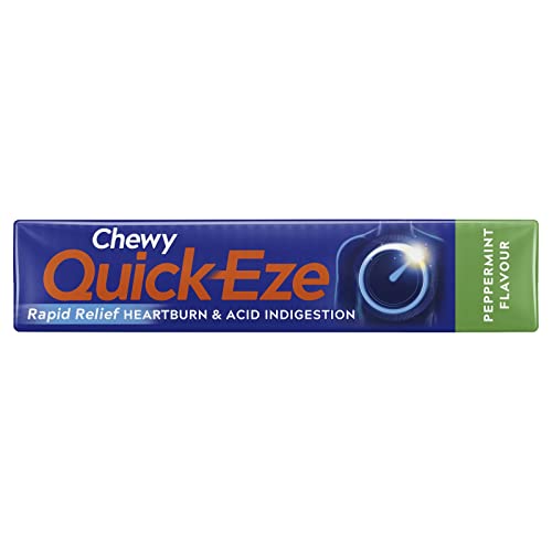 Quick-eze Antacids Peppermint Chewy 8 Pack 32PK - Cutprice Online