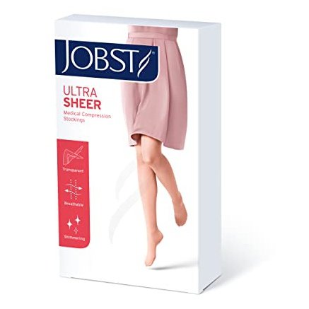 Jobst Ultrasheer Below Knee Beige/Natural Large 15-20 - Cutprice Online