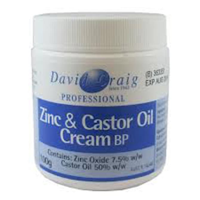 David Craig Zinc & Castor Oil 100g - Cutprice Online