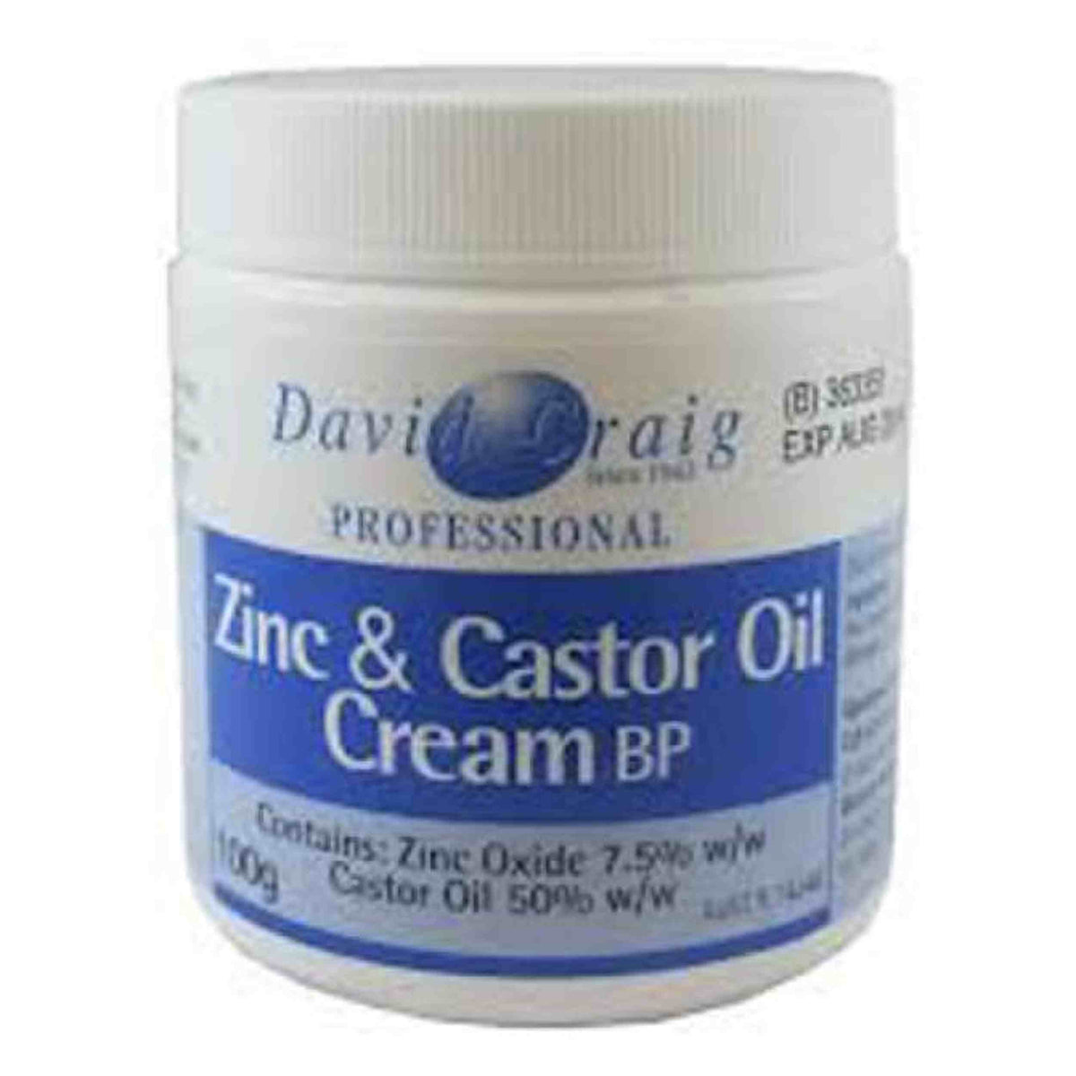 David Craig Zinc & Castor Oil 100g