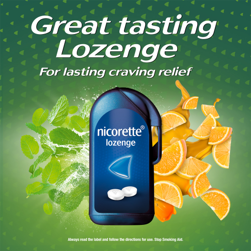 Nicorette Lozenge Extra Strength Fruitdrops 4mg 80 Lozenges