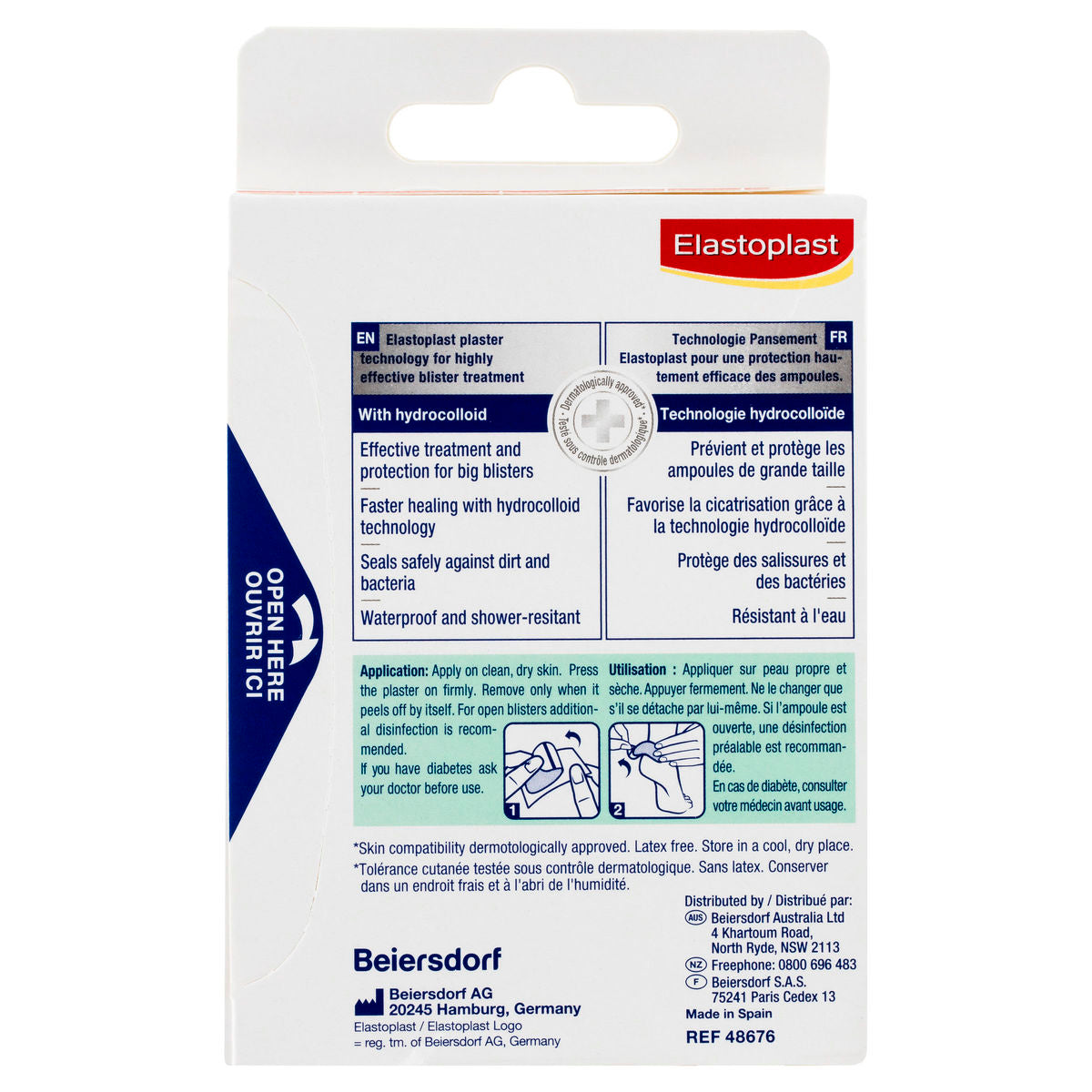 Elastoplast 48676 Foot Care Blister Plaster 5 Extra Large - Cutprice Online