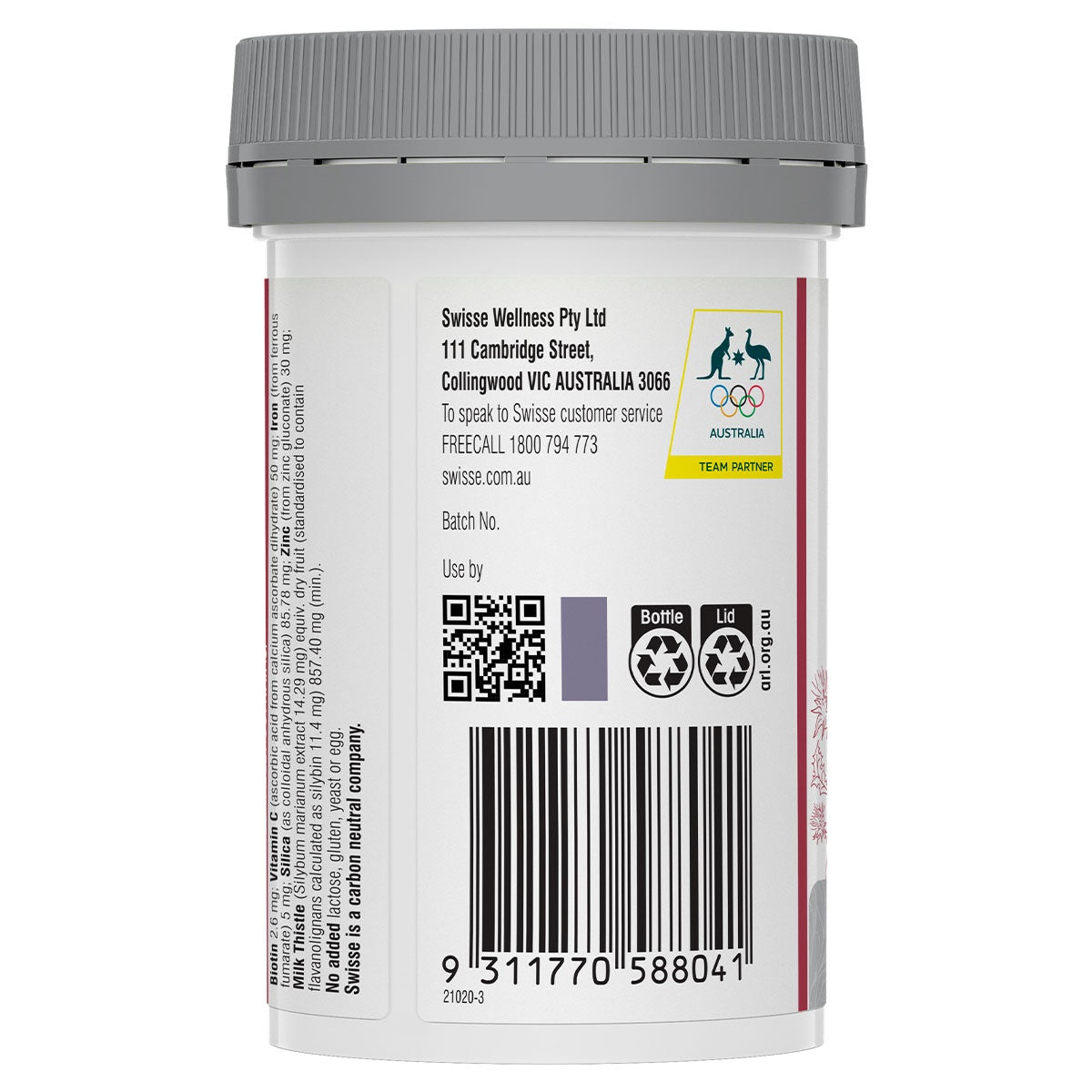 Swisse Ultiboost Hair Skin Nails+ 60 Tablets - Cutprice Online