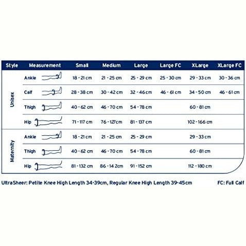 Jobst Ultrasheer Cl1 15-20 Phlebology Knee High Closed Toe 15-20mmhg Black X-large1 Pair