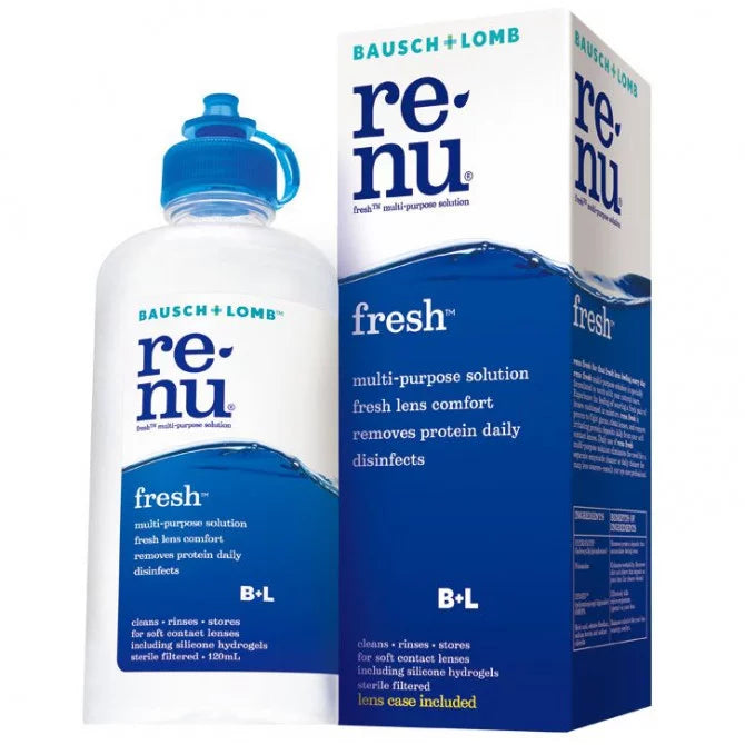 Bausch & Lomb Renu Fresh Multi Purpose Solution 120ml - Cutprice Online