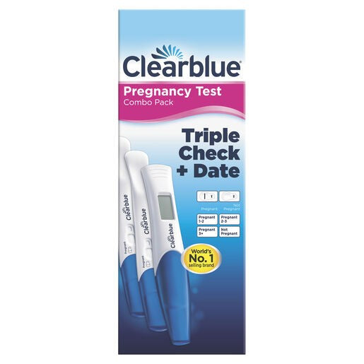 Clearblue Pregnancy 1 Digital Test & 2 Visual Test Kit - Cutprice Online
