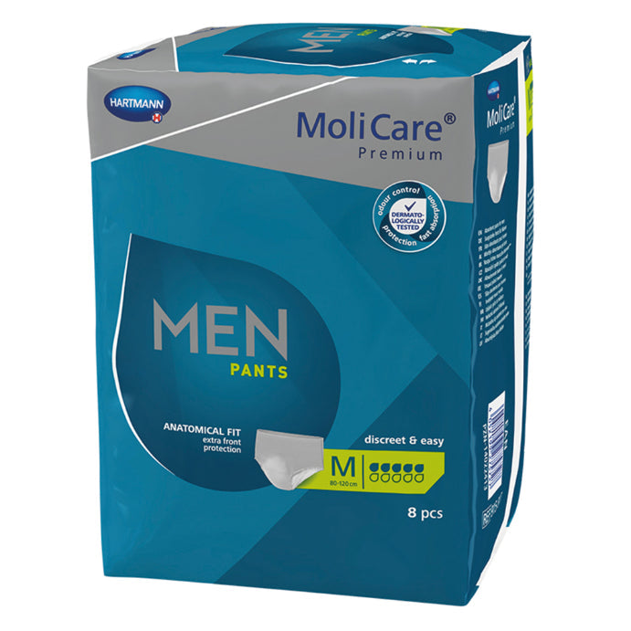 Molicare Premium Men Pants 5 Drop Medium 8 Pack