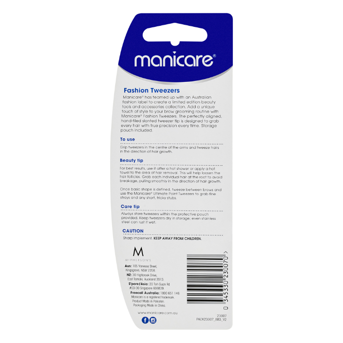 Manicare Fashion Tweezers