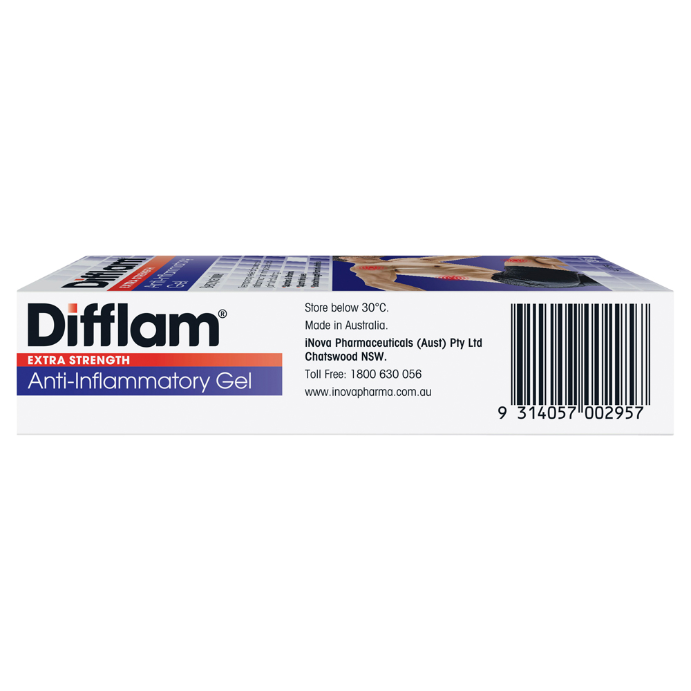 Difflam Extra Strength Gel 5% 30g