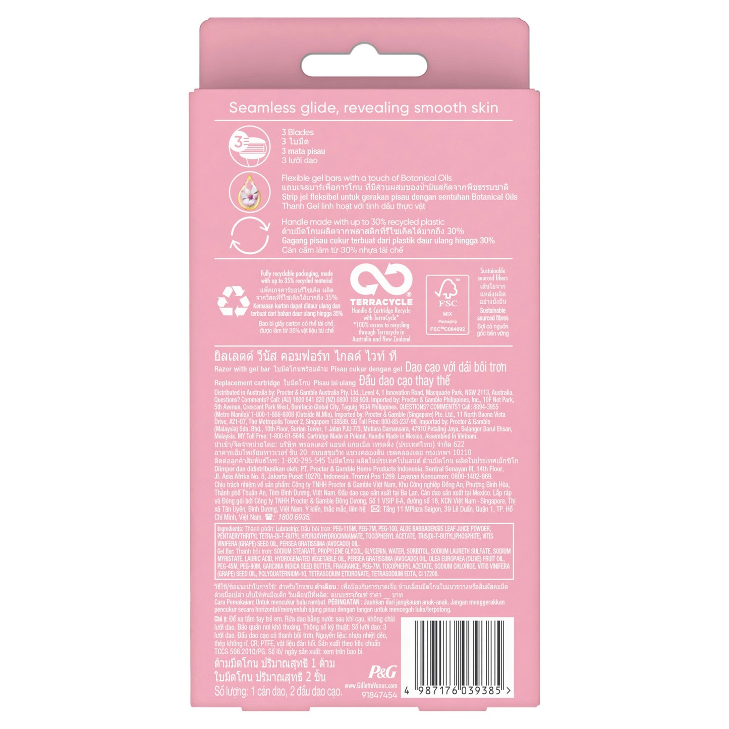 Gillette Venus Comfortglide White Tea Women's Razor - Cutprice Online