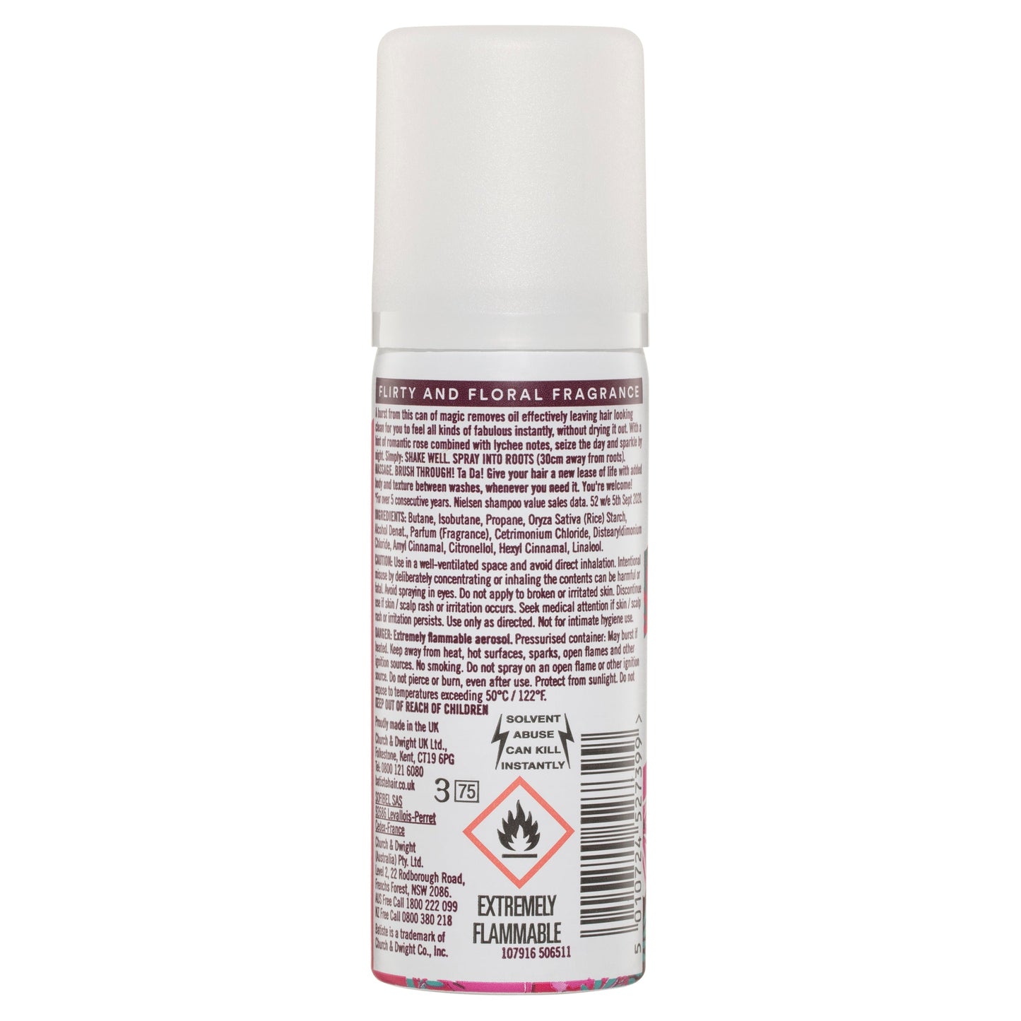 Batiste Blush Dry Shampoo 50ml - Cutprice Online