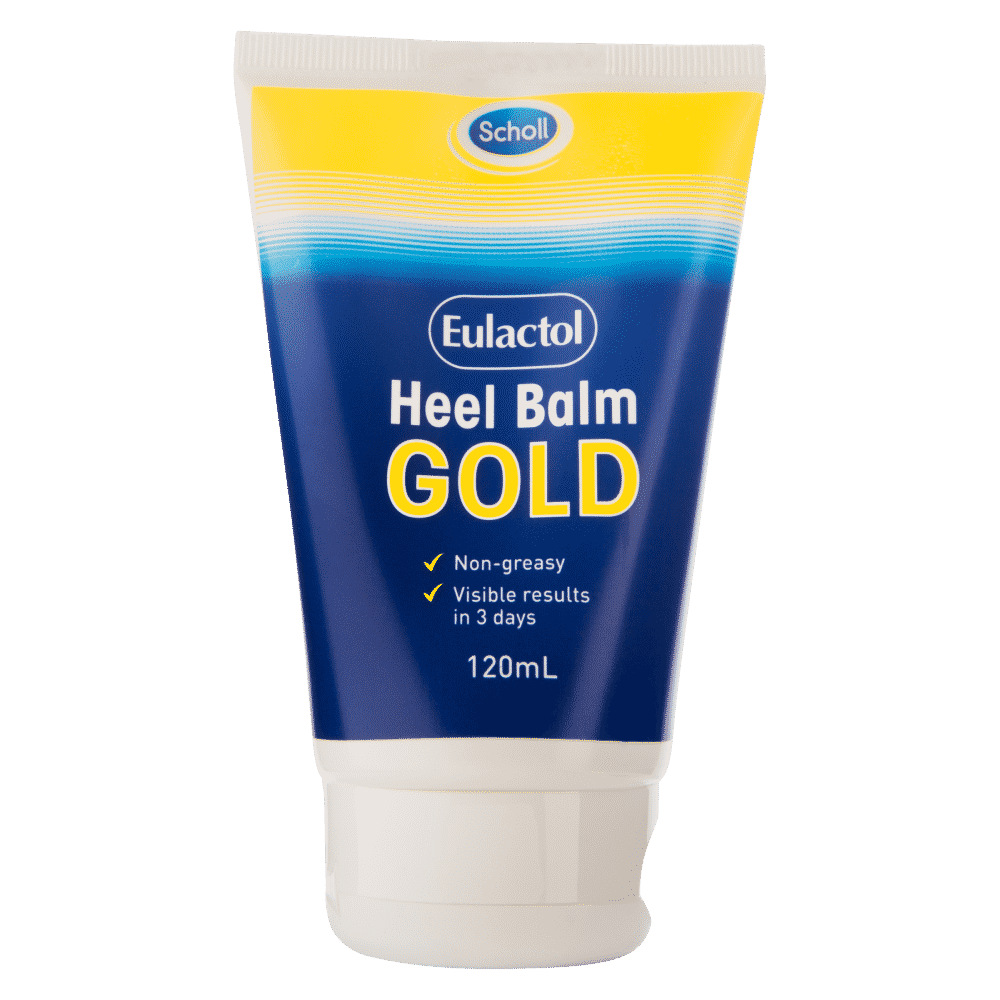 Scholl Eulactol Cracked Heel Balm Gold 120ml - Cutprice Online
