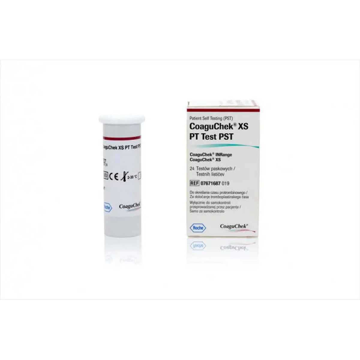 Coaguchek Xs Pt Pst Strips 24pk (6 Months+ Expiry)