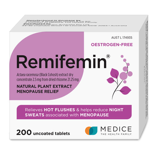 Remifemin Menopause Symptom Relief 200 Tablets - Cutprice Online