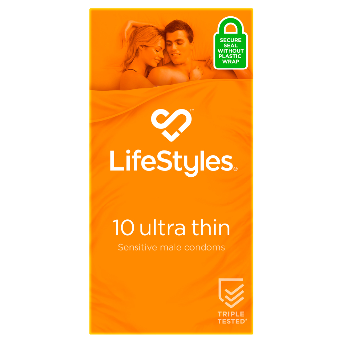 LifeStyles Condoms Ultra Thin 10 Pack - Cutprice Online