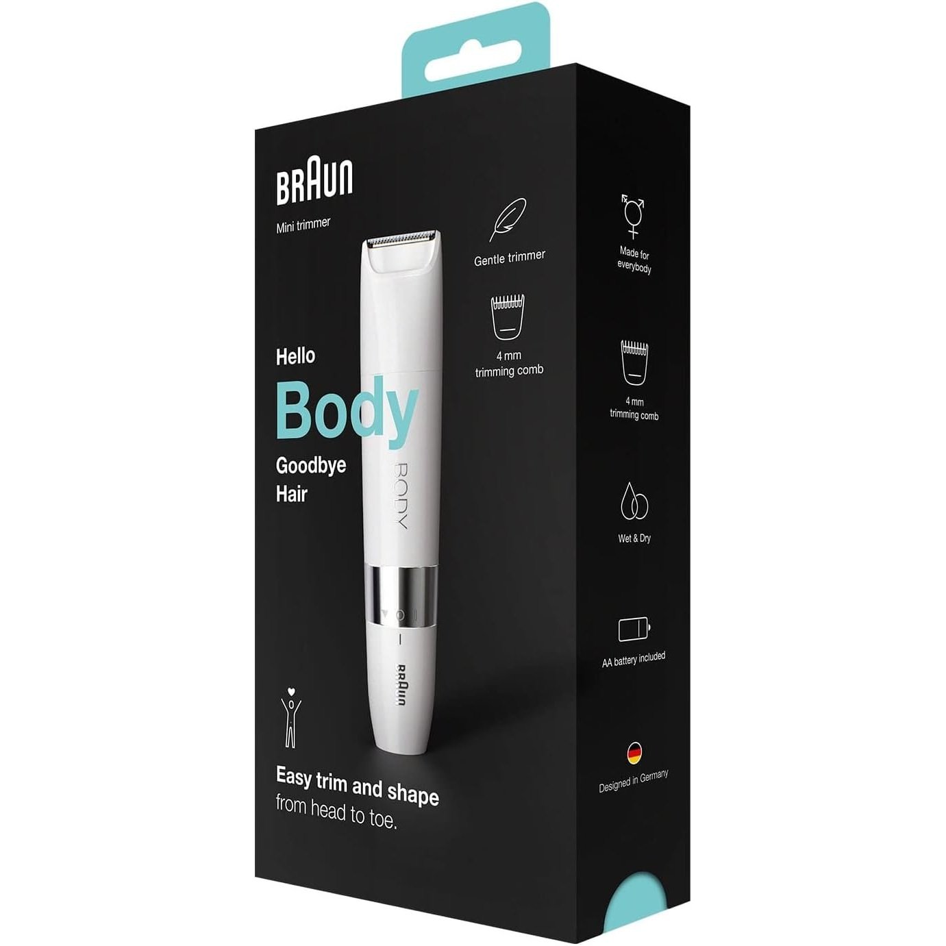 Braun Body Mini Trimmer BS 1000 - Cutprice Online