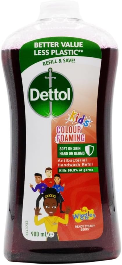 Dettol Kids Foam Hand wash Berry Refill 900ml