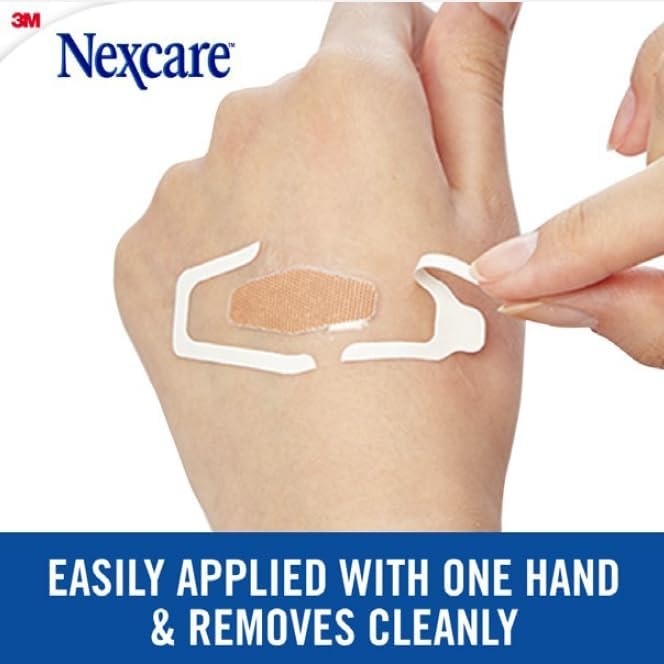 Nexcare Clear Waterproof Strips Large 10 Pack