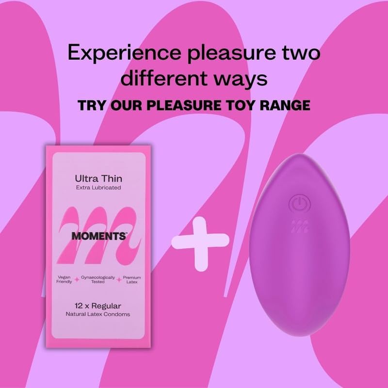 Moments Ultra Thin Extra Lub Condom 12pk