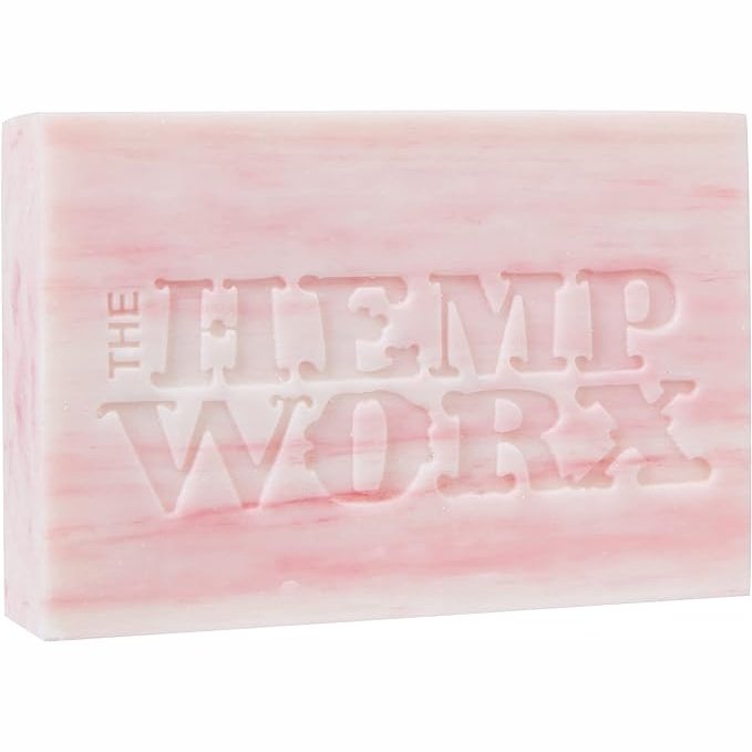 The Hemp Worx Rose, Geranium & Patchouli Soap 120g - Cutprice Online