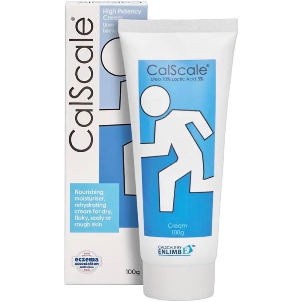CalScale High Potency Moisturising Cream 10% Urea + 5% Lactic Acid 100g