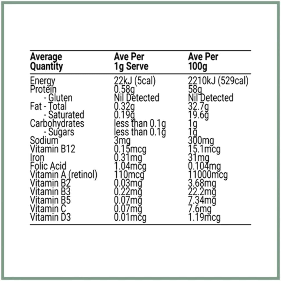 Melrose Origins Nose To Tail Multi (Grass Fed Organs 1000mg: Liver + Heart + Kidney + Brains) 120c - Cutprice Online