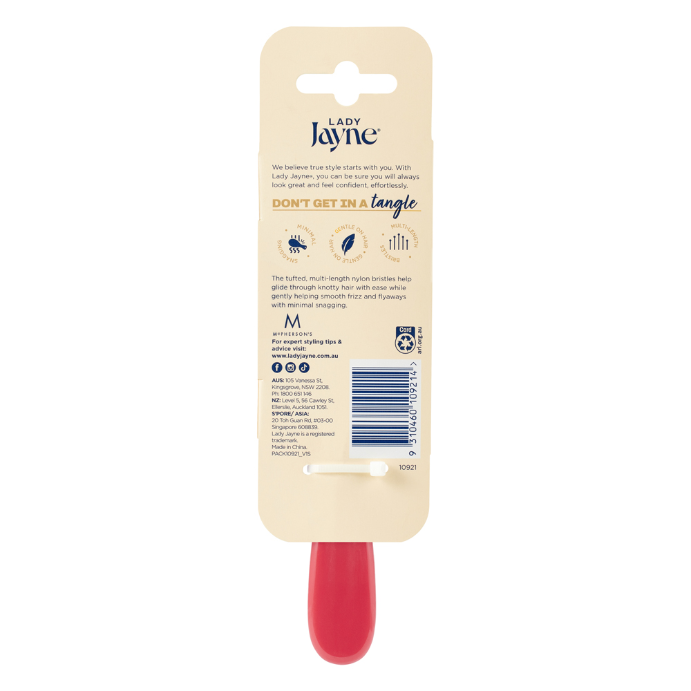 Lady Jayne Detangling Brush Purse-Sized