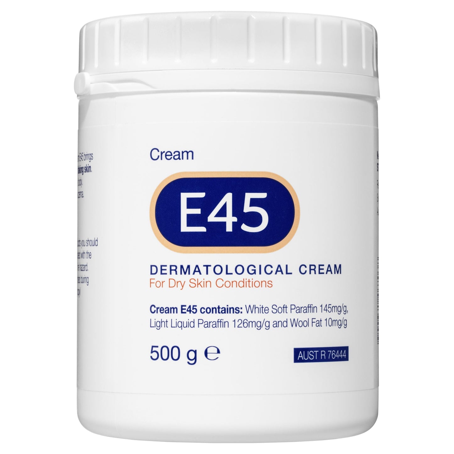 E45 Moisturising Cream for Dry Skin and Eczema 500g - Cutprice Online