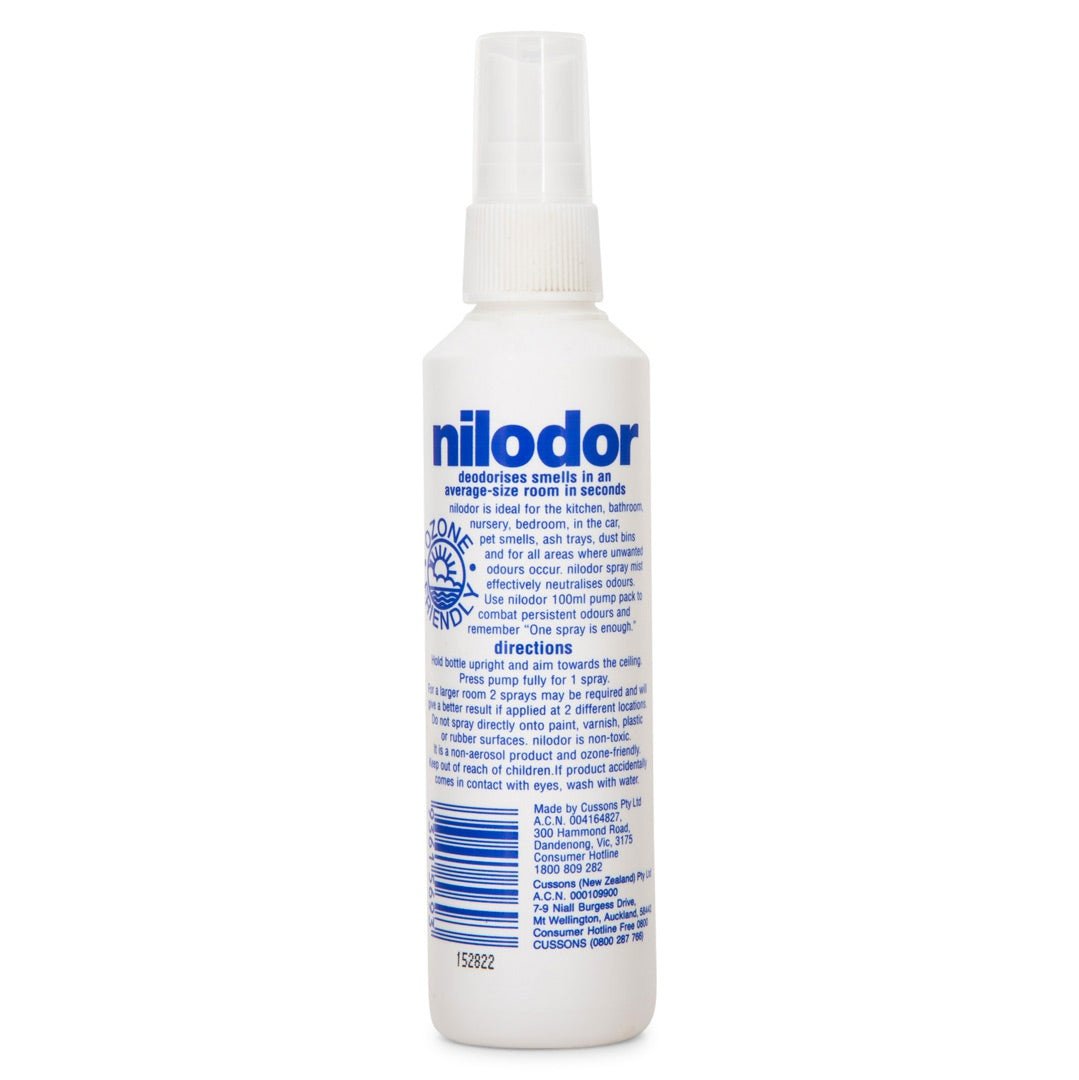 Nilodor Deodoriser Spray Pump 100ml - Cutprice Online