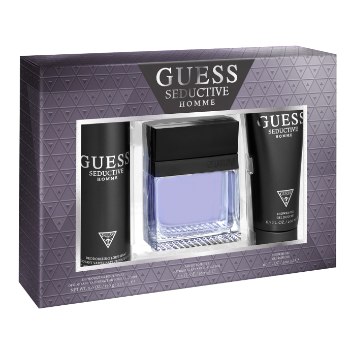 Guess Seductive Homme EDT 100mL 4 Piece Set