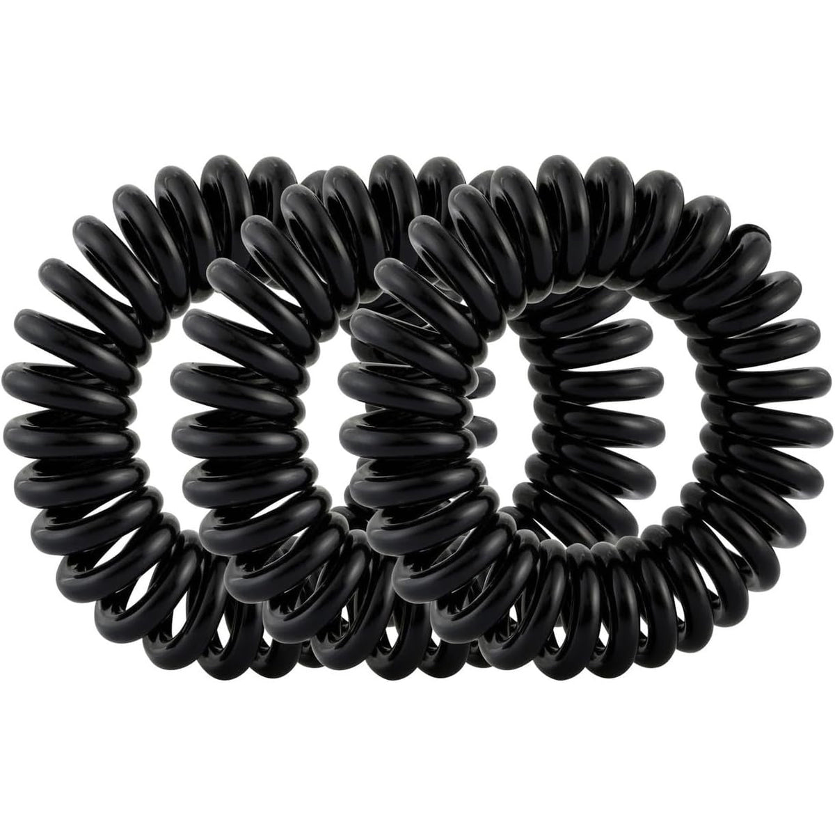 Lady Jayne Style Guards Kink-Free Spirals 8 Pack Black