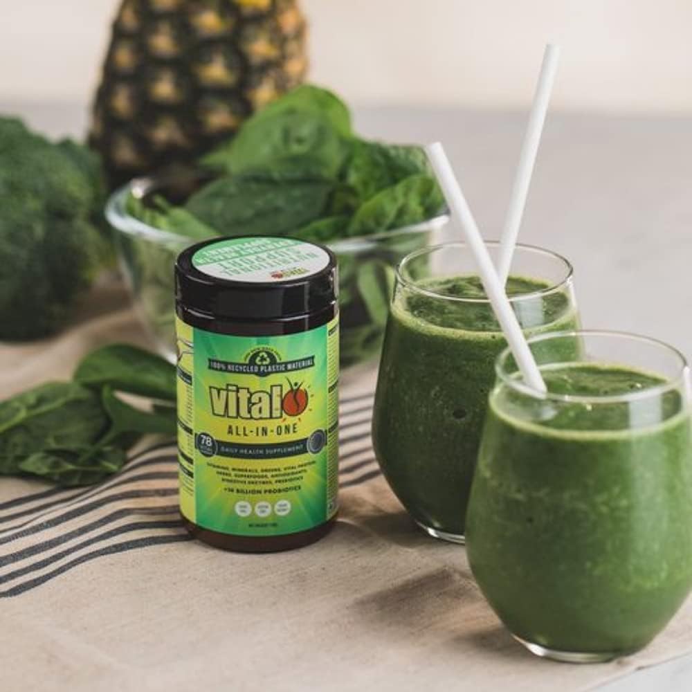 Martin & Pleasance Vital All-In-One (Greens) Lemon and Ginger 300g - Cutprice Online