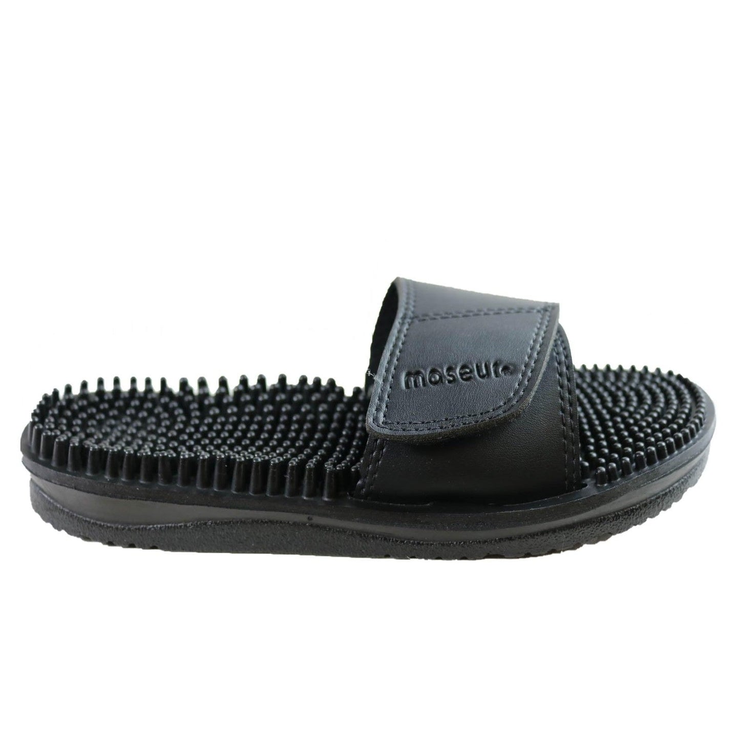 Maseur Invigorating Black Massage Sandals Size 9
