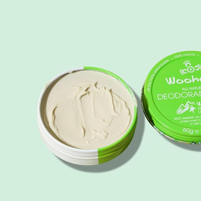 Woohoo Deodorant Paste Wild (Extra Strength Unisex) Tin 60g - Cutprice Online