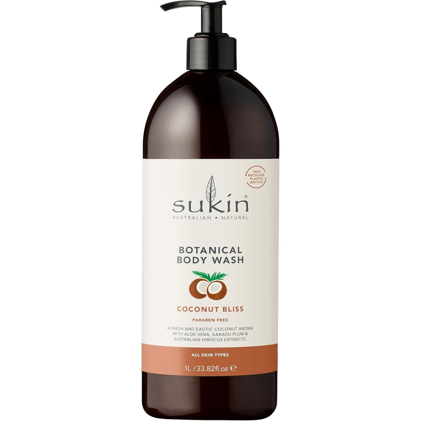 Sukin Botanical B/wsh Coco Bliss 1l