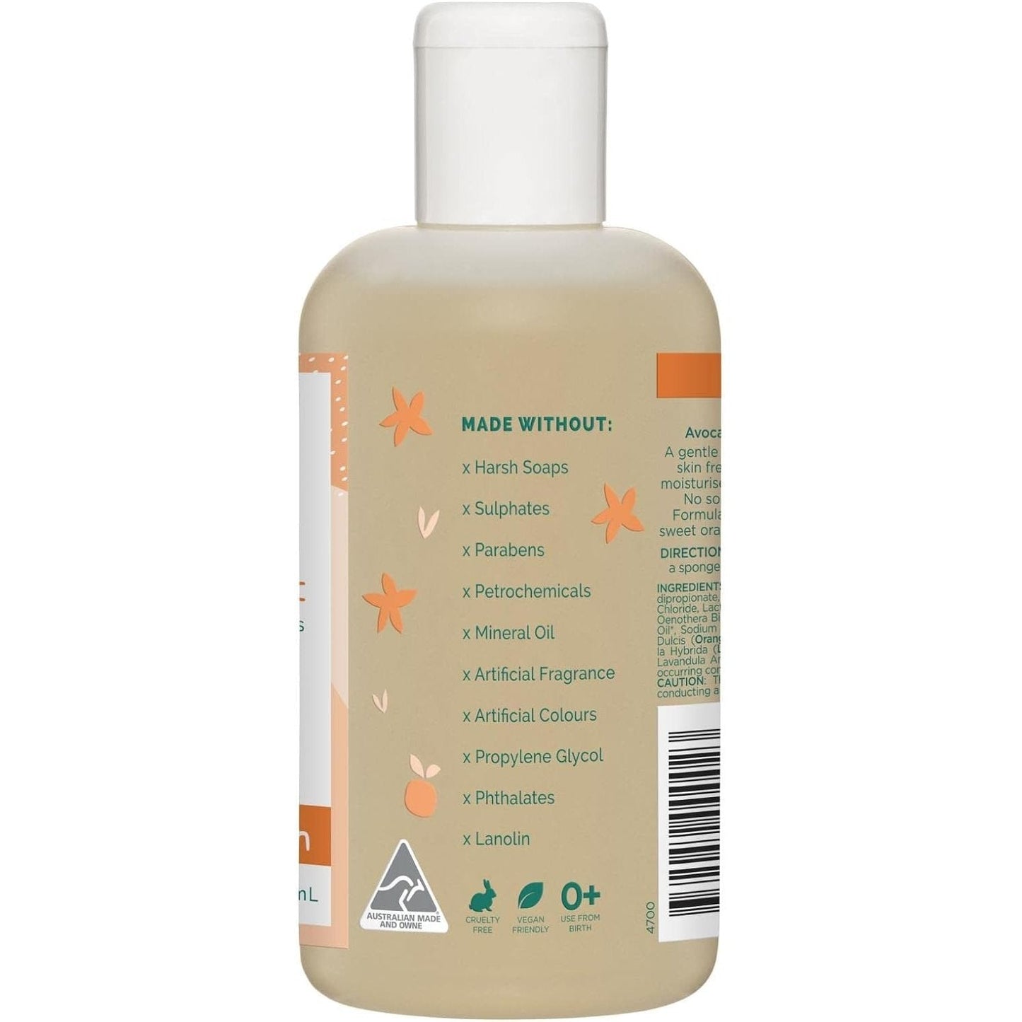GAIA Natural Baby Bath & Body Wash 250ml - Cutprice Online
