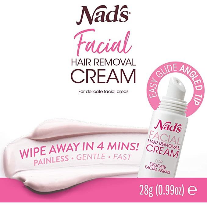 Nad's Facial Hair Removal Cream - 28g - Cutprice Online