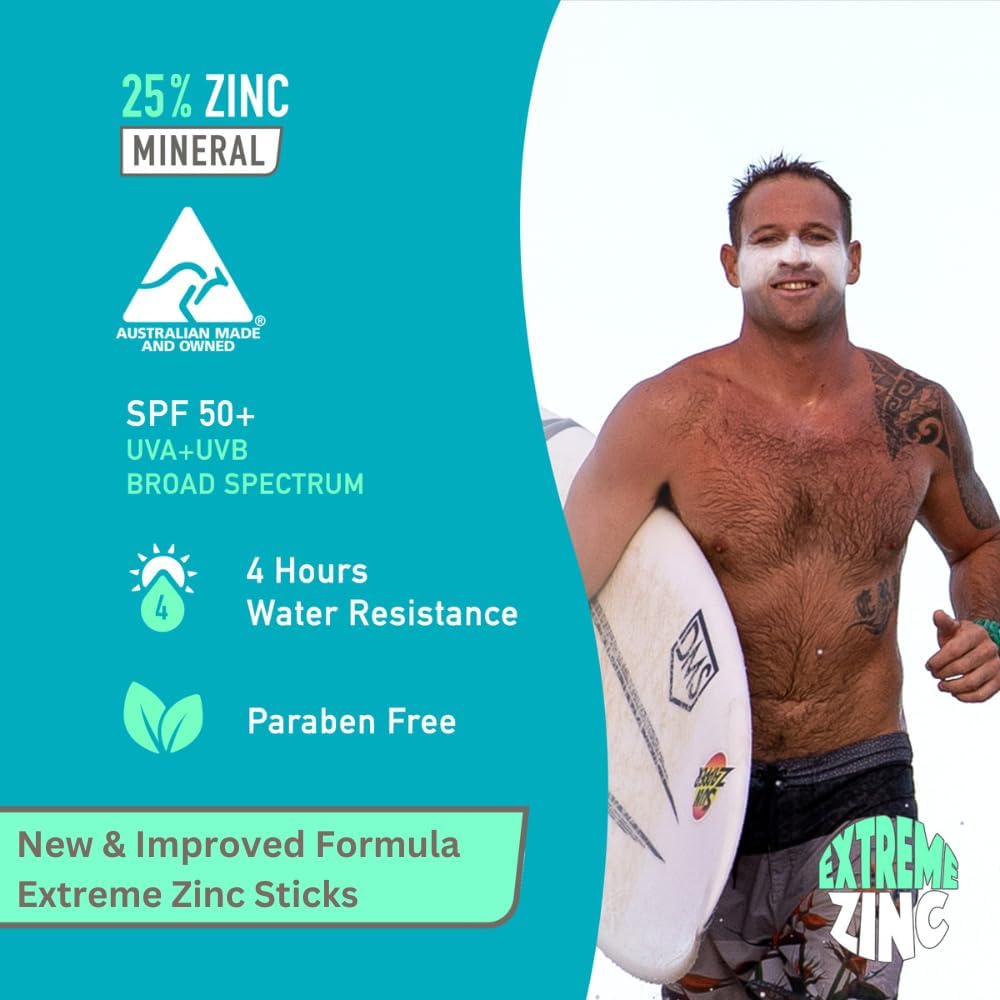 Sun Zapper Extreme Zinc Stick Green Sea 15g - Cutprice Online