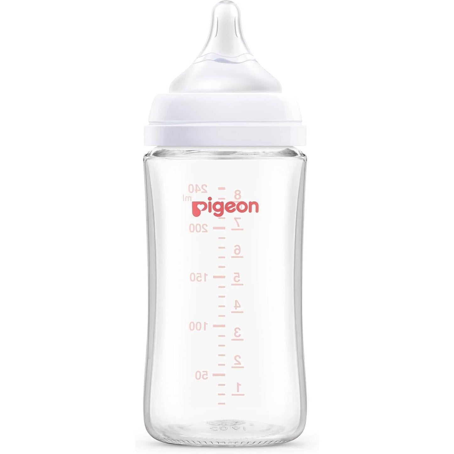 Pigeon SofTouch Glass Bottle 3+ Months 240mL