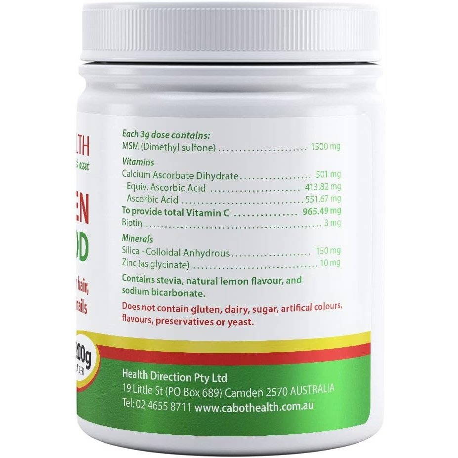Cabot Health Collagen Food 200g - Cutprice Online