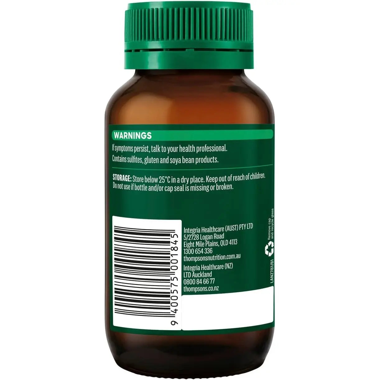 Thompson’s Digestion Support 60 Capsules THOMPSON'S