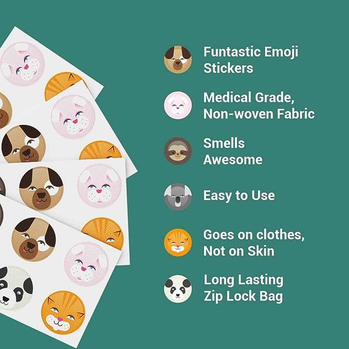 The Natural Patch Co. ZenPatch Organic Mood Calming Stickers x 24 Pack