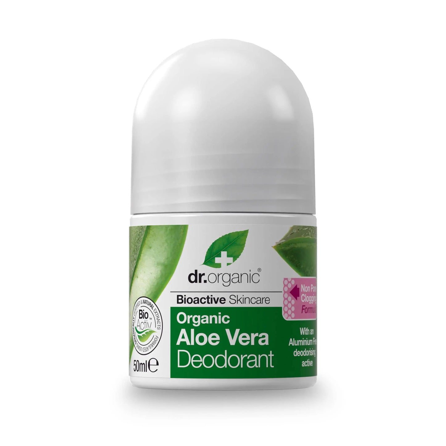 DR ORGANIC Roll-on Deodorant Organic Aloe Vera 50ml DR ORGANIC