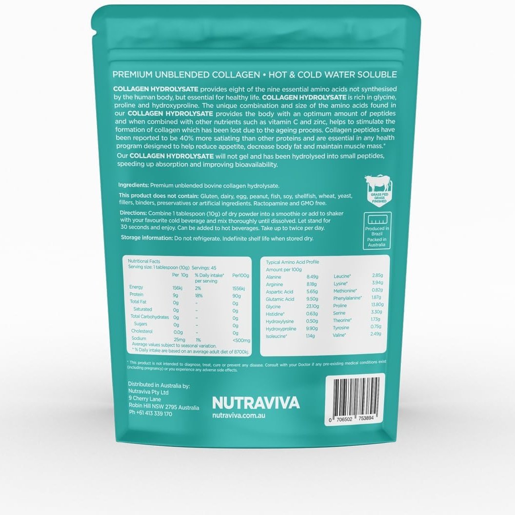 Nutraviva (NesProteins) Collagen Hydrolysate (Beef) 450g - Cutprice Online