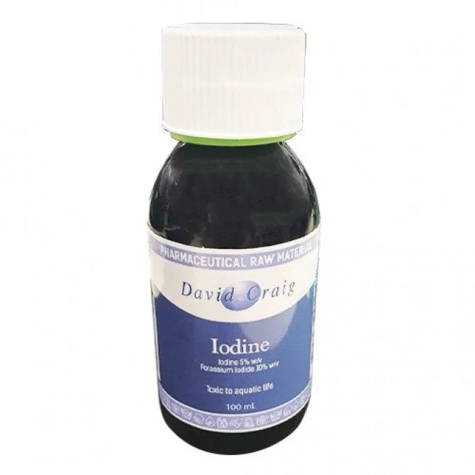 David Craig Iodine Solution 100ml - Cutprice Online