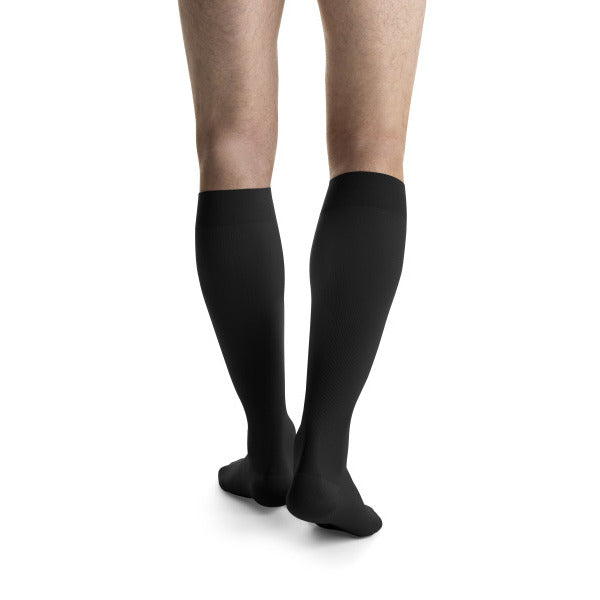 Jobst Men Knee High Medium Black 15-20mmHg 1 Pair