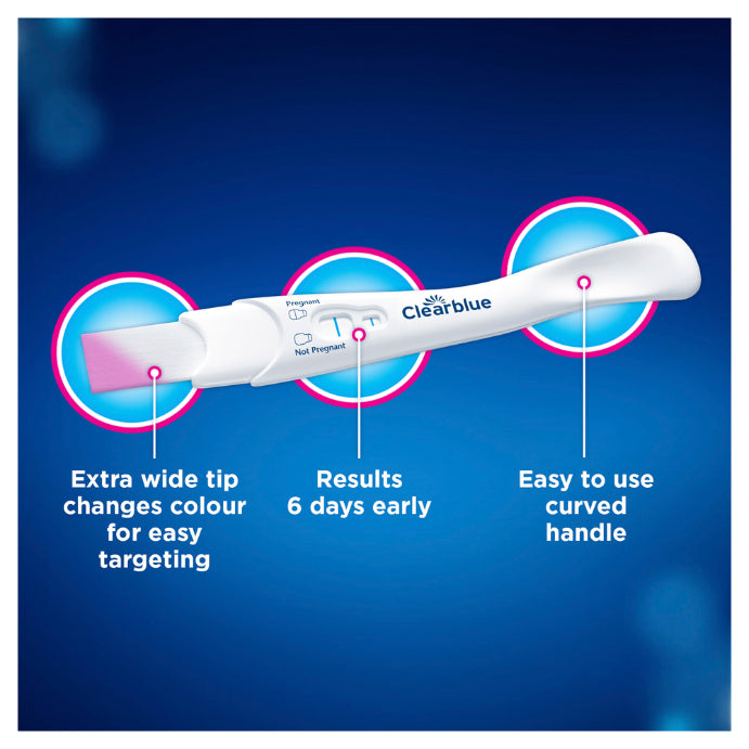 Clearblue Pregnancy Test Multi-check Combo 6 Pack - Cutprice Online