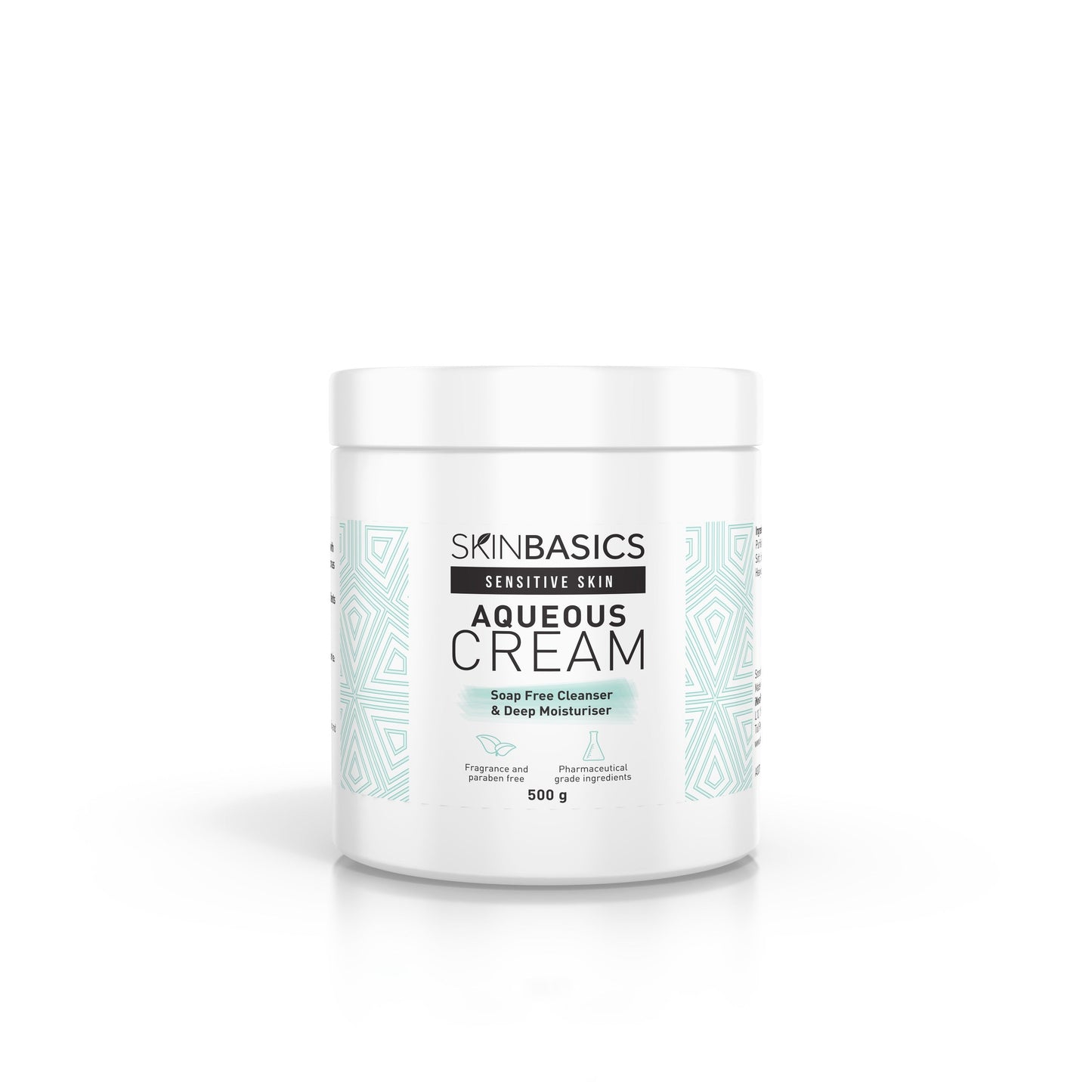 Skin Basics Aqueous Cream BP Soap-Free Cleanser 500g (Jar) - Cutprice Online